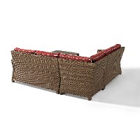 KO70019WB-SG Sangria and Brown Wicker Patio Furniture Set - Bradenton-7