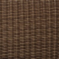 KO70017WB-NV Navy Brown Wicker Patio Sectional Center Chair - Bradenton-5