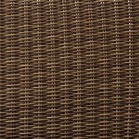 KO70015WB-SA Sand and Brown Wicker Patio Furniture Right Corner Loveseat - Bradenton-5