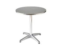 Stainless Steel Bistro Table (27 Inch) - Allan