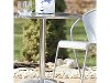 Stainless Steel Bistro Table (31 Inch) - Allan -4