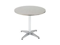 Stainless Steel Bistro Table (31 Inch) - Allan -3