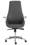 Gray High-Back Office Chair - Bergen