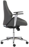 Gray Low-Back Office Chair - Bergen -3