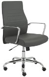 Gray Office Chair - Fenella -2