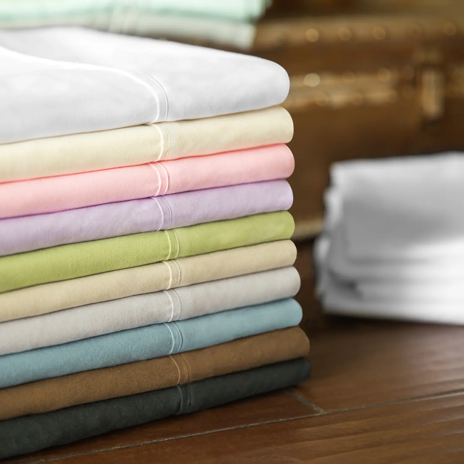 MA90TX_MS-WH White Microfiber Twin-XL Sheet Set-1