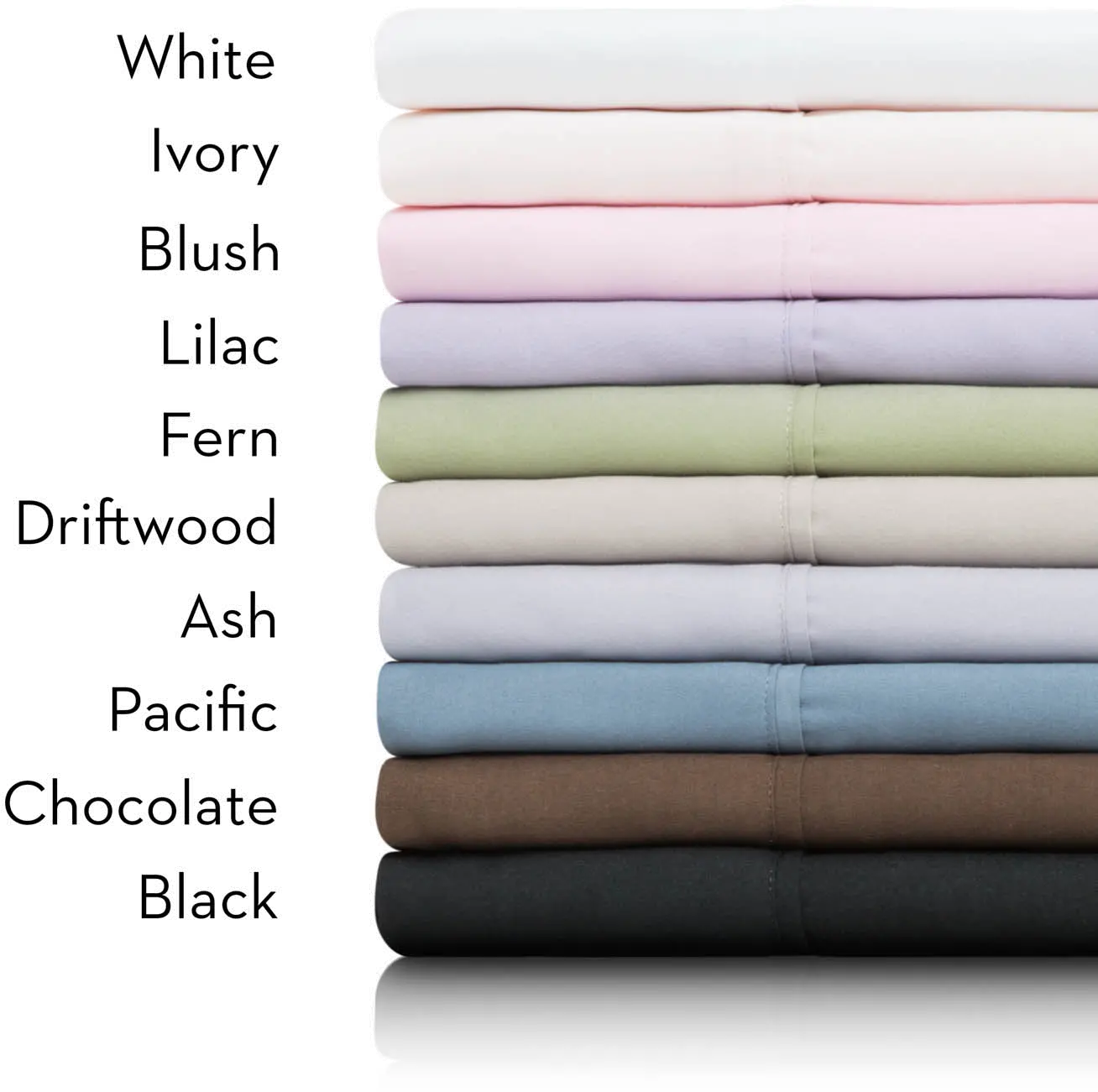 MA90TX_MS-WH White Microfiber Twin-XL Sheet Set-3