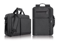 UBN310-10 SOLO 15.6 Inch Laptop Hybrid Briefcase Backpack - Gray -3