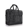 EXE-136-4/BLACK Bradford 15.6 Inch Black Briefcase Messenger Bag