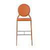 Orange Bar Stools (Set of 2) - Isabella -1
