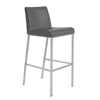Gray Bar Stools (Set of 2) - Cam