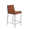 Cognac Counter Stools (Set of 2) - Cam -1