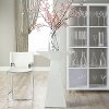 White Counter Stool (Set of 2) - Vinnie -1