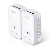 TP-TL-PA8030PKIT TP-LINK AV1200 3-Port Gigabit Passthrough Powerline Starter Kit