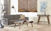 Dark Walnut Console Table - Daniel