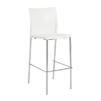 White Bar Stool (Set of 2) - Yeva