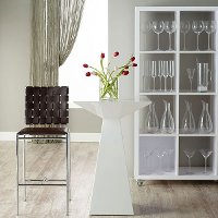 Black Counter Stools (Set of 2) - Carina