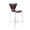 Wenge Counter Stools (Set of 2) - Tendy -1