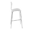 White Bar Stools (Set of 2) - Tendy -1