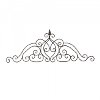 Lush Scroll Elegant Metal Wall Art