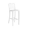Matte Aluminum Bar Stool - Cafe -2