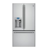 CYE22USHSS Cafe French Door Refrigerator Counter Depth - 36 Inch Stainless Steel-5