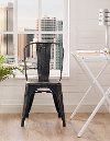 Black Metal Chair