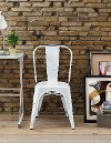 White Metal Chair
