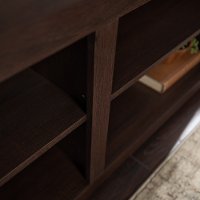 58 Inch Transitional Espresso TV Stand Media Console-4