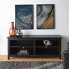 Transitional Black TV Stand Media Console (58 Inch)