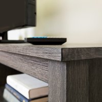 Transitional Charcoal TV Stand Media Console (58 Inch)-3
