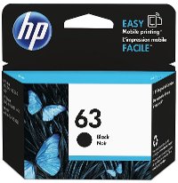F6U62AN#140/63-BLACK HP 63 Black Original Ink Cartridge