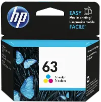 F6U61AN#140/63-TRICL HP 63 Tri-Color Original Ink Cartridge