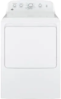 GTD42EASJWW GE Electric Dryer with Auto Dry - 7.2 cu. ft. White