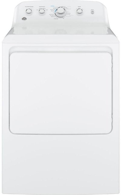 GTD42EASJWW GE Electric Dryer with Auto Dry - 7.2 cu. ft. White