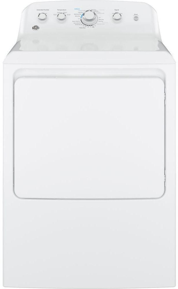GTD42GASJWW GE Gas Dryer - 7.2 cu. ft. White-1