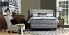 SET Queen Sleep Set - Aireloom Serene Streamline Low Profile