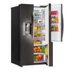 LSXS26366D LG 26.1 cu ft Side by Side Door-in-Door Refrigerator - 36 W Black Stainless Steel-3