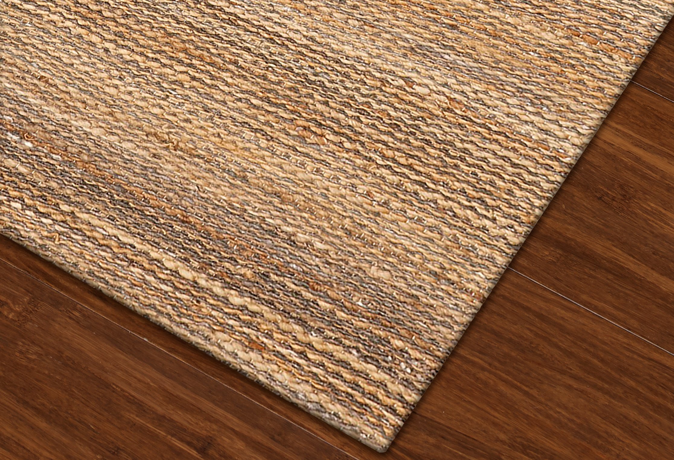 BN100PE4X6 4 x 6 Small Pewter Area Rug - Banyan-2