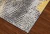 10 x 13 X-Large Yellow & Gray Area Rug - Modern Grays