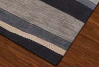 5 x 8 Medium Coastal Blue Area Rug - Studio-2