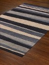 5 x 8 Medium Coastal Blue Area Rug - Studio-3