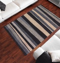 8 x 10 Large Coastal Blue Area Rug - Studio-4
