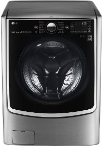 WM5000HVA LG Front Load Washer - 4.5 cu. ft. Graphite Steel