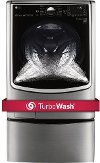 WM5000HVA LG Front Load Washer - 4.5 cu. ft. Graphite Steel-4