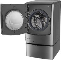 WM5000HVA LG Front Load Washer SmartThinQ Compatible - 4.5 cu. ft. Graphite Steel-2