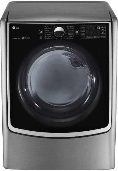 DLGX5001V LG Gas Dryer with Steam - 7.4 cu. ft. Graphite Steel