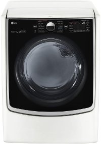 DLGX5001W LG 7.4 cu. ft. Steam Gas Dryer - White