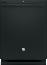 GDT545PGJBB GE Dishwasher with Hidden Controls - Black