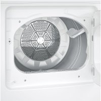 GTD45EASJWS GE Rear Control Electric Dryer - 7.2 cu. ft. White-2